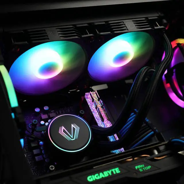 Alt view image 7 of 7 - Vetroo Premium Intel LGA1700/1200/115X Mounting Kit for Vetroo V240 V360 AIO CPU Cooler