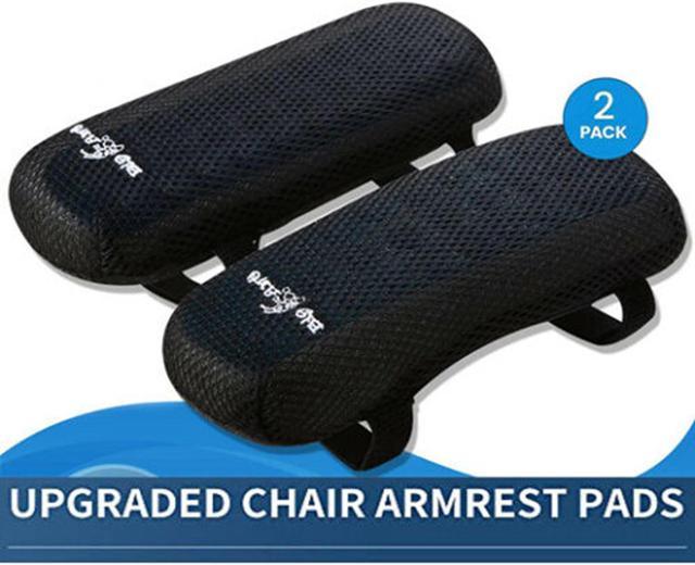 Chair Armrest Cushion, Cooling Gel Armrest Pad, Elbow Pillow, Pressure  Relief Office Chair Wheelchair Gaming Chair Armrest, Gel Memory Foam  Armrest Pads, With Removable Breathable Mesh Cover - Temu
