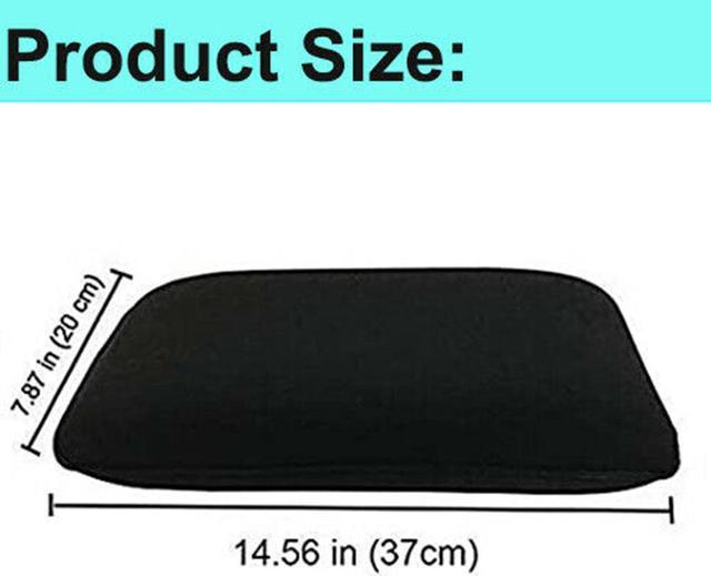 Big Hippo Lumbar Support Pillow - Memory Foam Lumbar Pillow Back Cushion  Designed for Lower Back Pain Relief- Ideal Back Pillow for Office Chair,  Car