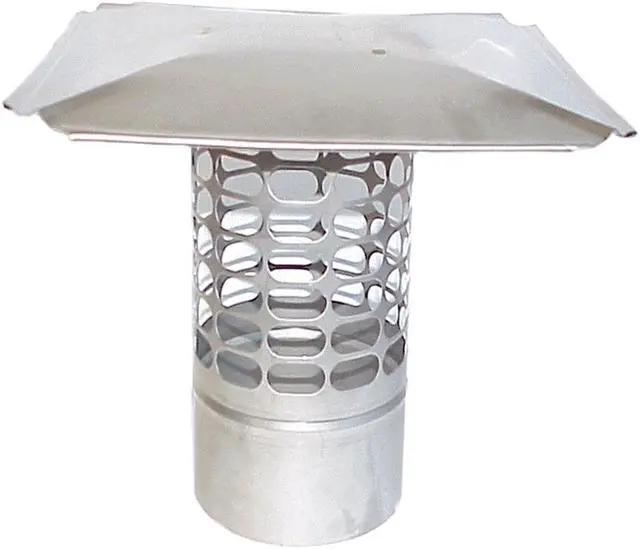 Main image of The Forever Cap® 3-Inch Stainless Steel Slip-In Round Chimney Cap