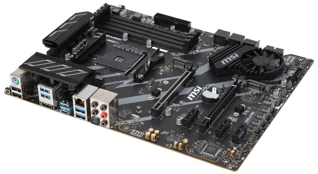 Alt view image 4 of 7 - MSI X570-A PRO Motherboard AMD AM4 SATA 6Gb/s M.2 USB 3.2 Gen 2 HDMI ATX