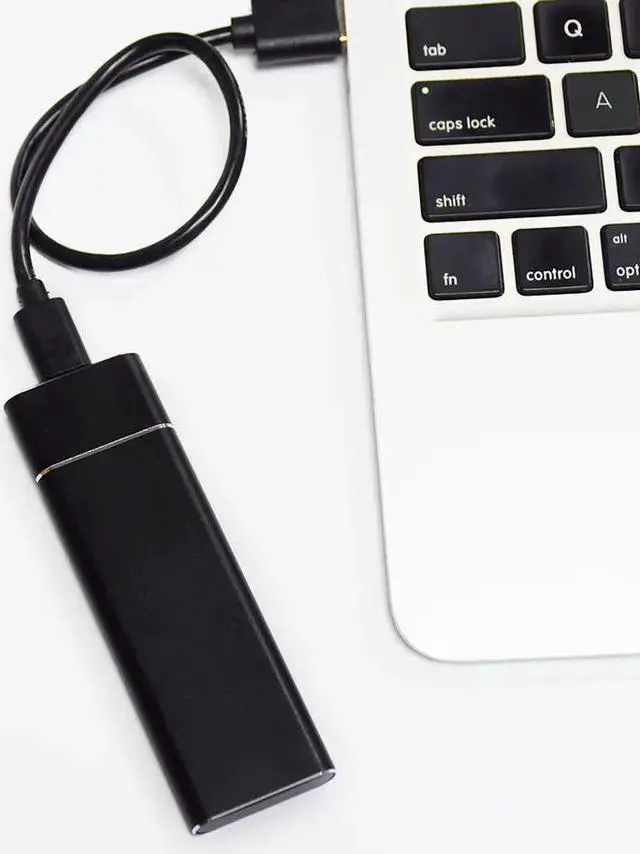 Alt view image 2 of 6 - Type C USB 3 Gen2 Hard Disk 128Tb 256tb 512gb 1TB 2TB ssd portable hard drive external SSD Black 2TB