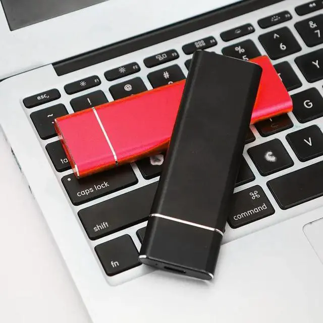 Alt view image 6 of 6 - Type C USB 3 Gen2 Hard Disk 128Tb 256tb 512gb 1TB 2TB ssd portable hard drive external SSD Red 512GB