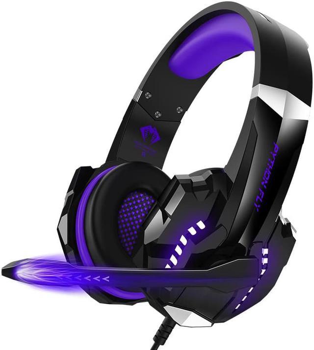 SUIUBUY Gamer Wired Lightweight Headset with Microphone for Ps5