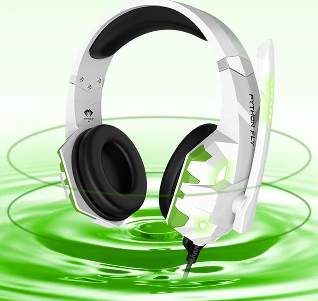 Alt view image 2 of 7 - SUIUBUY Gaming Headset 7.1 Bass Surround Sound with Noise Cancellation Microphone for PS5 PS4 Xbox Controller Mobile Phone PC