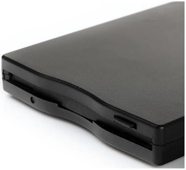 Alt view image 5 of 5 - USB External Floppy Drive for 3.5-inch Floppy Disk Drive Portable 1.44 MB FDD USB Drive Plug and Play for PC Windows 10 7 8 Windows XP Vista Mac Black