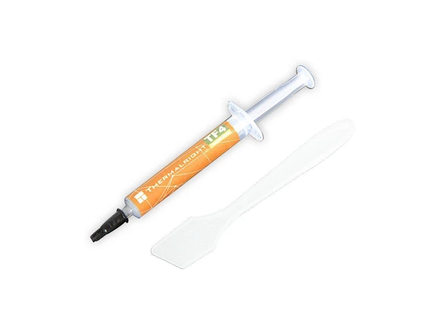 Alt view image 2 of 6 - Thermalright TF4 Carbon Based Heatsink Paste 9.5 W/mK High Performance Thermal Compound Paste for Desktop Laptop Heatsink/GPU/CPU/LED Cooler Material 1.5g with Tool