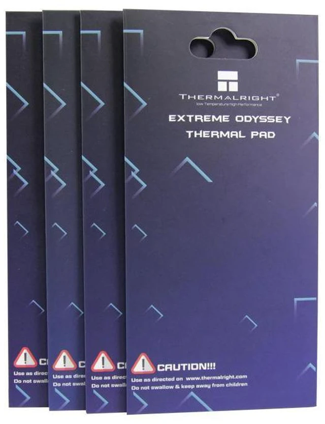 Alt view image 5 of 7 - Thermalright Extreme Odyssey Thermal Pad 12.8 W/mK Non Conductive Heat Resistance High Temperature Resistance Silicone Thermal Pads for Laptop Heatsink/GPU/CPU/LED Cooler 85x45x2.0mm