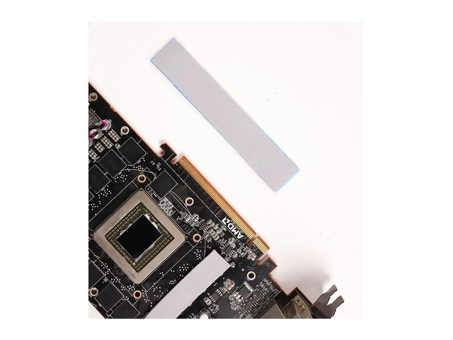 Alt view image 6 of 7 - Thermalright Extreme Odyssey Thermal Pad 12.8 W/mK Non Conductive Heat Resistance High Temperature Resistance Silicone Thermal Pads Suitable for Laptop Heatsink/GPU/CPU/LED Cooler 120x20x0.5mm