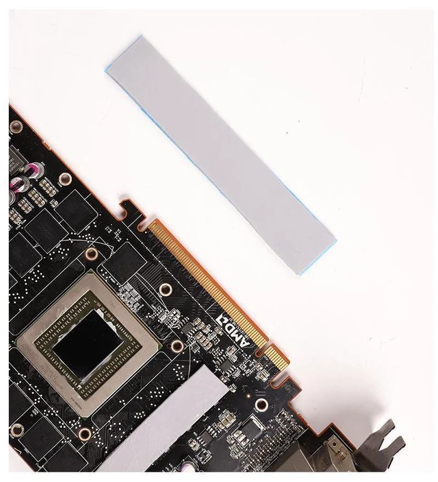 Alt view image 6 of 7 - Thermalright Extreme Odyssey Thermal Pad 12.8 W/mK Non Conductive Heat Resistance High Temperature Resistance Silicone Thermal Pads Suitable for Laptop Heatsink/GPU/CPU/LED Cooler 120x20x2.0mm