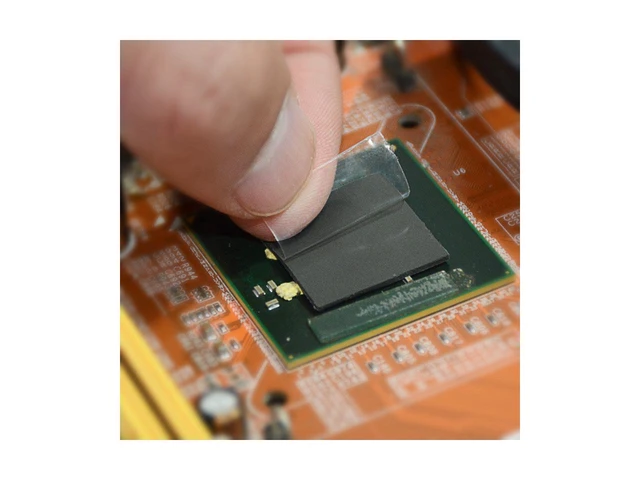 Alt view image 4 of 7 - Thermalright Extreme Odyssey Thermal Pad 12.8 W/mK Non Conductive Heat Resistance High Temperature Resistance Suitable for Desktop Laptop Heatsink/GPU/CPU/LED Cooler 120x120x0.5mm