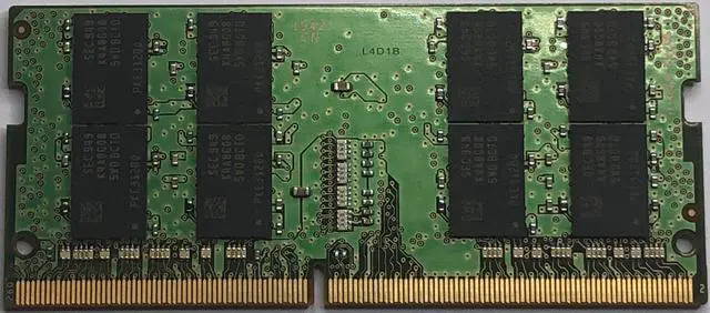 Alt view image 2 of 3 - Samsung 16GB DDR4 2666MHz PC4-21300 1.2V 2Rx8 260-Pin SODIMM Laptop RAM Memory Module M471A2K43DB1-CTD
