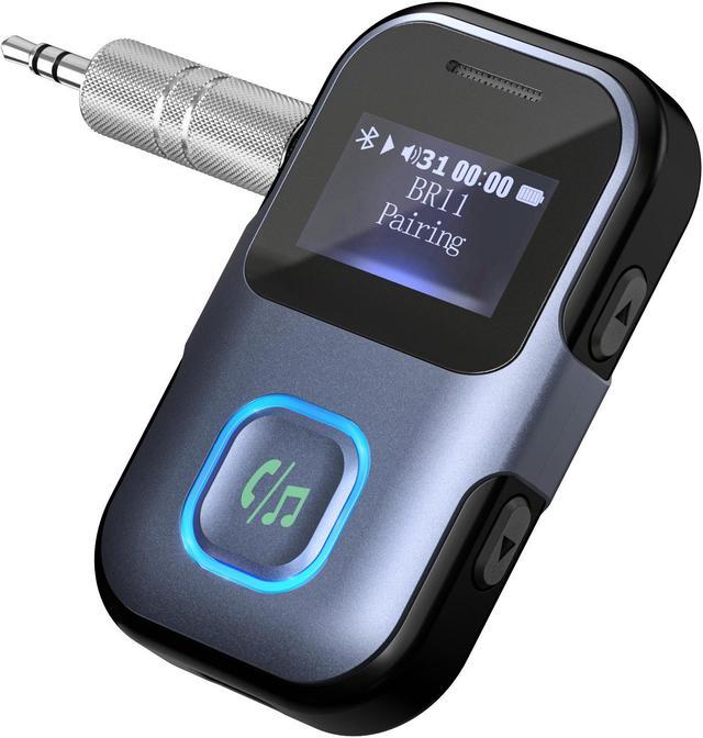 LENCENT FM Transmitter Wireless Bluetooth 5.0 Radio Car Kit with