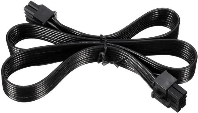 Alt view image 4 of 5 - CPU 8 Pin Male to CPU 8 Pin (4+4) Male EPS-12V for Motherboard Power Adapter Cable ONLY for Corsair Modular Power Supply 32 inches (NOT PCI-e !!!)