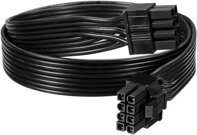 Main image of CPU 8 Pin Male to CPU 8 Pin (4+4) Male EPS-12V for Motherboard Power Adapter Cable ONLY for Corsair Modular Power Supply 32 inches (NOT PCI-e !!!)