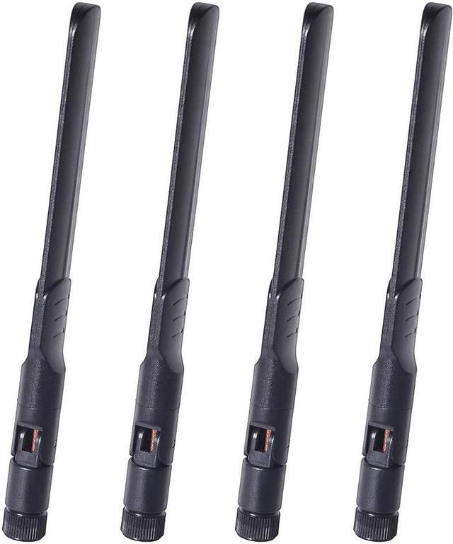 Alt view image 7 of 7 - Bingfu Dual Band WiFi 2.4GHz 5GHz 5.8GHz 8dBi MIMO RP-SMA Male Antenna (4-Pack) for WiFi Router Wireless Network Card USB Adapter Security IP Camera Video Surveillance Monitor