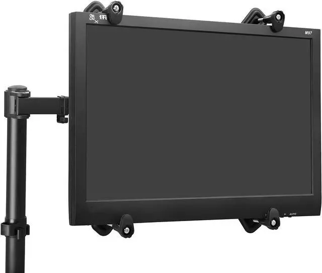 Alt view image 4 of 7 - WALI Mount Bracket Adapter Monitor Arm Mounting Kit for Screen 13 to 27 inch, Mounting Holes 75mm and 100mm (UVVEP)
