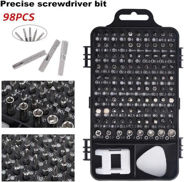 Alt view image 2 of 5 - Screwdriver Set, 110 in 1 Precision Screwdriver Repair Tool Kit Magnetic Driver Kit Professional Repair Tool Kit for iPhone X, 8, 7 / Cellphone/Computer/Tablet/PC/electronic etc