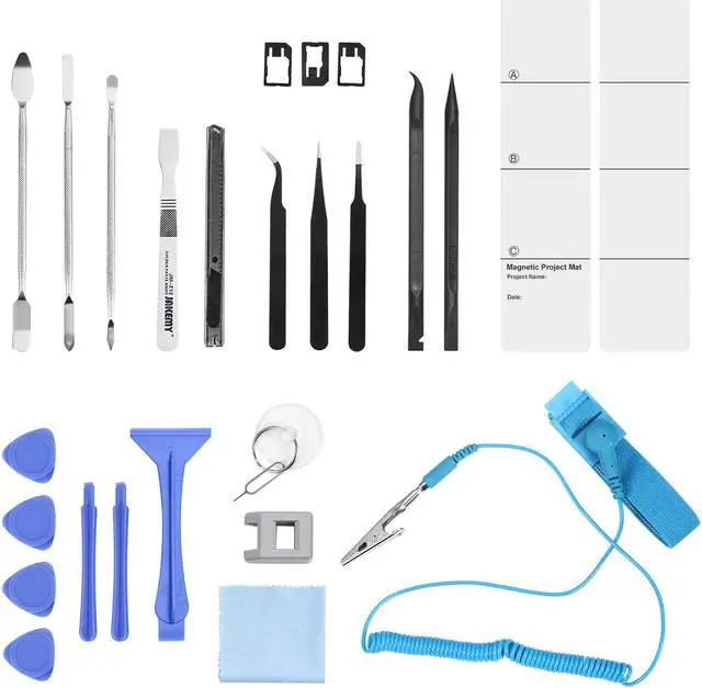 Alt view image 7 of 7 - ORIA Precision Screwdriver Set, 86 in 1 Screwdriver Repair Tool Kit, Screwdriver Kit with Portable Bag for Game Console, Tablet, PC, Smartphone, Other Electronics, Blue