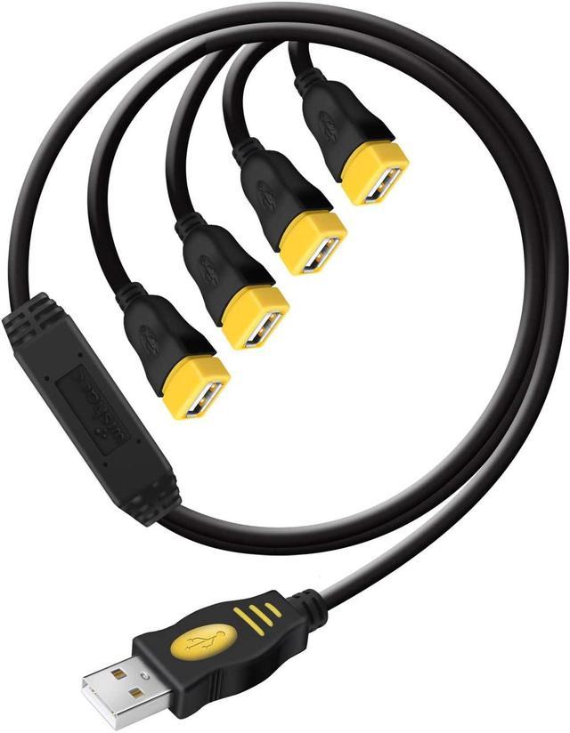 USB Splitter - 1 in 2 Out USB Splitter Y Cable Printer Cable Splitter, One  Femal
