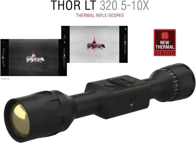 Main image of ATN Thor LT 320 5-10x, Ultra Light Thermal Rifle Scope