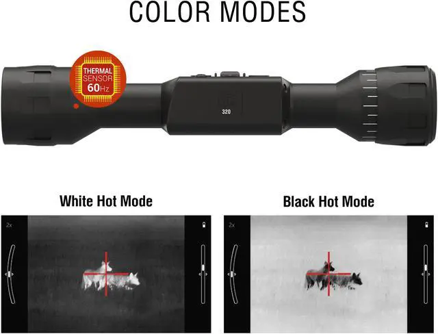 Alt view image 2 of 6 - ATN Thor LT 320 5-10x, Ultra Light Thermal Rifle Scope