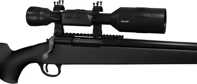 Alt view image 4 of 5 - ATN Thor 4 384x288, 7-28x, Thermal Rifle Scope