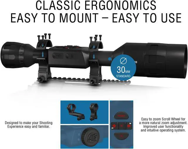 Alt view image 2 of 7 - ATN ThOR 4 384 7-28x Thermal Rifle Scope