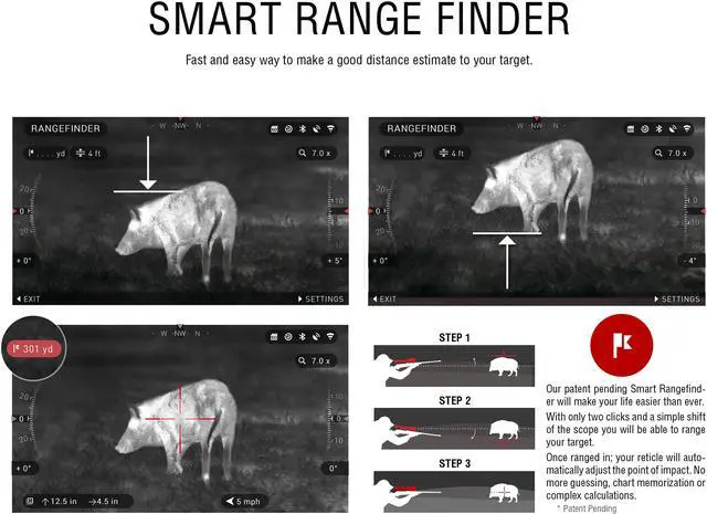 Alt view image 3 of 7 - ATN ThOR 4 384 7-28x Thermal Rifle Scope