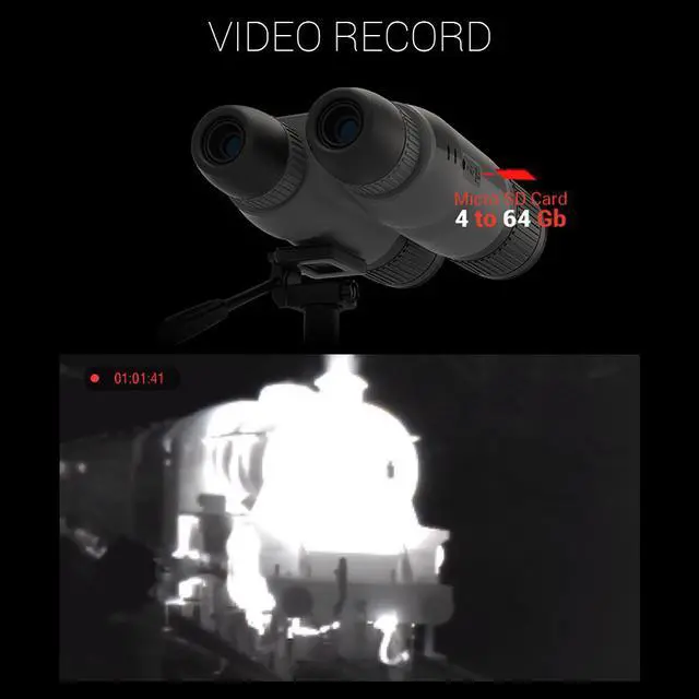 Alt view image 3 of 5 - ATN BINOX 4T 384 2-8x Smart HD Thermal Binoculars w/ Laser Rangefinder