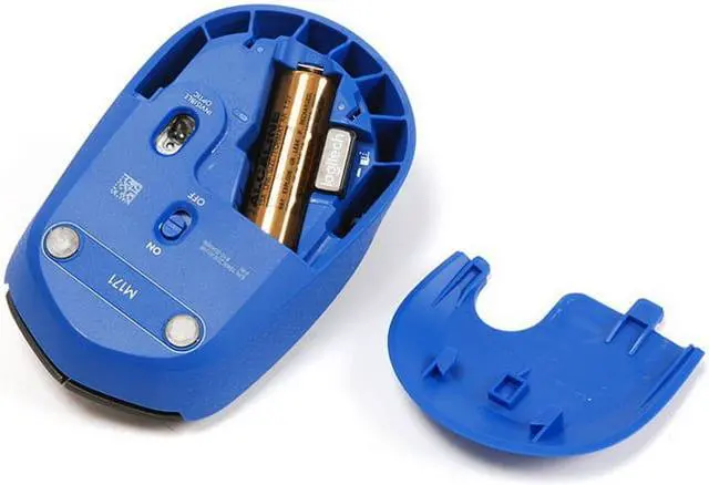 Alt view image 6 of 6 - Logitech M171 910-004644 Wireless USB mouse - Blue