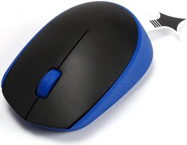 Alt view image 3 of 6 - Logitech M171 910-004644 Wireless USB mouse - Blue