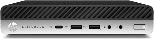 Alt view image 2 of 3 - HP ELITEDESK 800 G3 Desktop Mini, Core i7-7700T, 8 GB DDR4, 256 GB SSD, Internal WI-FI, Windows 10 Pro