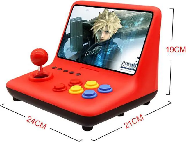 Alt view image 2 of 5 - A12 Arcade Joystick Retro Portable Game Console 9-in 64GB