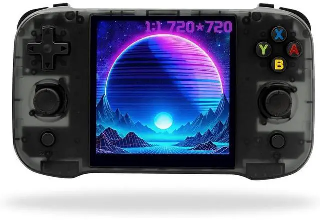Main image of R46S Handheld Game Console 4 inch 64GB (Black)