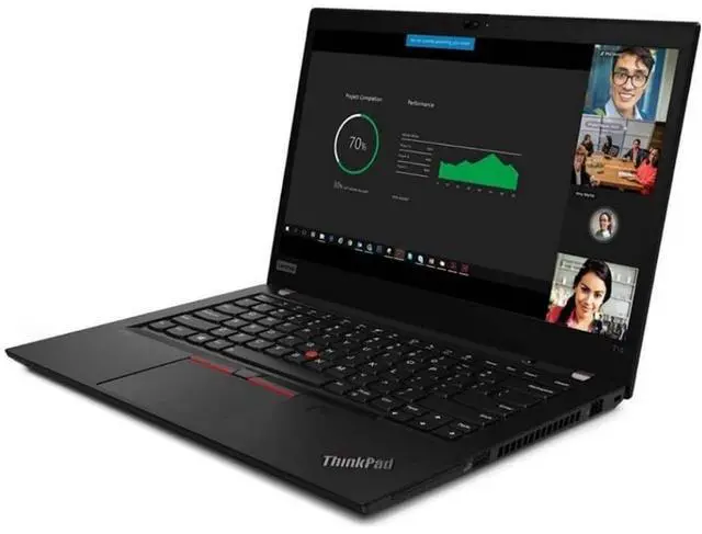 Alt view image 5 of 6 - Lenovo ThinkPad T14s Gen 1 Business Laptop Intel Core 10th Gen i7-10610U 16GB RAM 512GB SSD 14in FHD Windows 11 Pro