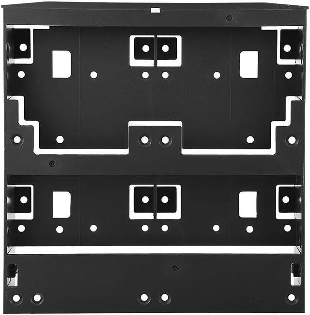 Alt view image 6 of 6 - 2.5" 3.5" HDD SSD Tray to 5.25"Floppy Drive Bay PC Case Adapter Mounting Bracket