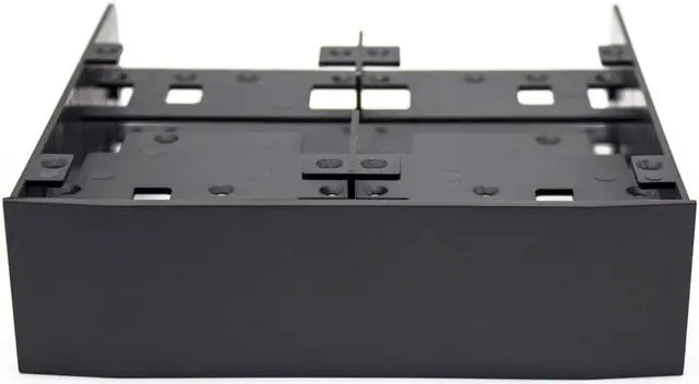 Alt view image 5 of 6 - 2.5" 3.5" HDD SSD Tray to 5.25"Floppy Drive Bay PC Case Adapter Mounting Bracket