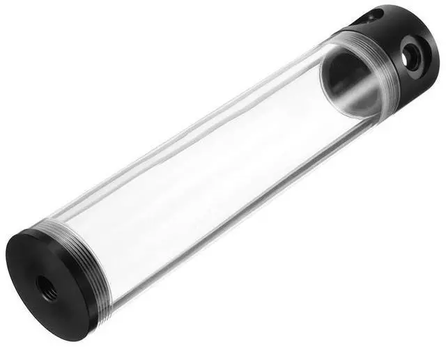 Alt view image 4 of 5 - G1/4 T 50mm x 240mm Reservoir Helix Suspension Water Liquid Cooling Tank High Quality Computer Water Cooling Fan For CPU