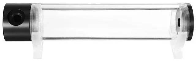 Alt view image 2 of 5 - G1/4 T 50mm x 240mm Reservoir Helix Suspension Water Liquid Cooling Tank High Quality Computer Water Cooling Fan For CPU