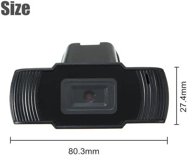 Alt view image 5 of 5 - 1080P HD 12MP Computer Camera USB Web Camera Webcams Built-In Sound-absorbing Microphone support 1080P for PC Computer