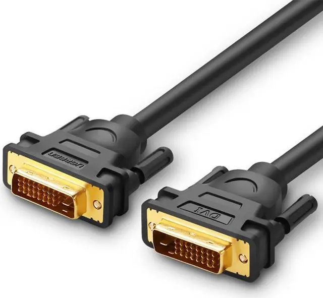 Main image of UGREEN DV101 DVI(24+1) To DVI(24+1) Male to Male Cable Video Cable Adapter for Projector TV Computer 3M