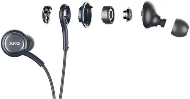 Alt view image 4 of 7 - OEM Stereo Headphones w/Microphone for Samsung Galaxy S8 S9 S8 Plus S9 Plus Note 8 - Designed by AKG - 100% Original