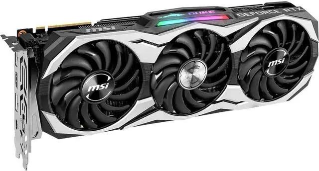 Alt view image 3 of 7 - MSI Gaming GeForce RTX 2080 8GB GDRR6 256-bit VR Ready Graphics Card (RTX 2080 DUKE 8G OC)