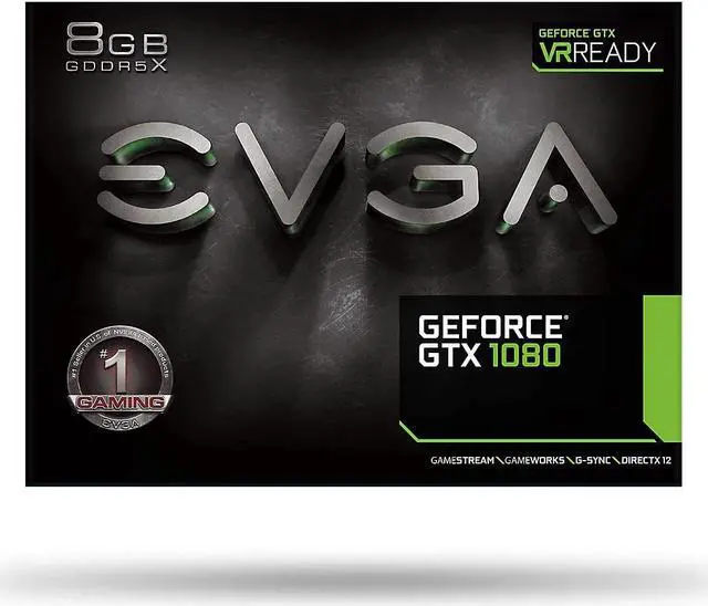 Alt view image 7 of 7 - EVGA GeForce GTX 1080 GAMING, 8GB GDDRX, DX12 OSD Support (PXOC) Graphics Card 08G-P4-5180-KR (Renewed)