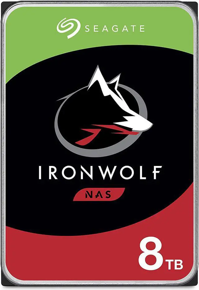 Main image of Seagate IronWolf 8TB NAS Internal Hard Drive HDD – CMR 3.5 Inch SATA 6Gb/s 7200 RPM 256MB Cache for RAID Network Attached Storage – Frustration Free Packaging (ST8000VN004) (ST8000VNZ04/N004)