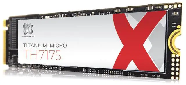Alt view image 2 of 7 - Titanium Micro TH7175 1TB PCIe NVME 4.0 Gen 4 M.2 2280 Internal SSD