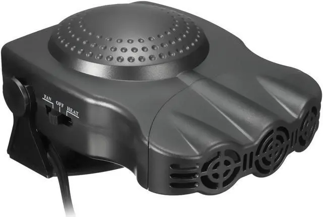 Main image of 12V 150W-Black Multi-purpose Portable Car Heater