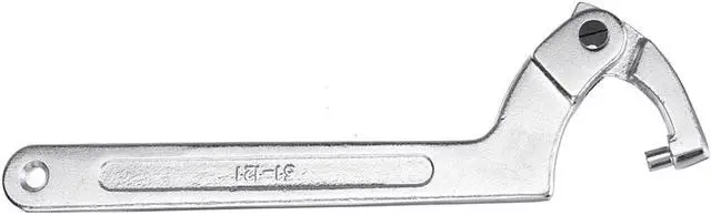 Alt view image 3 of 5 - Yingshan Car ATV Motorcycle 7'' Adjustable Hook Wrench C Spanner Tool Round Head 3/4''-2"