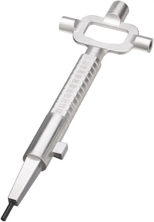 Main image of Sliver Locksmith Tool Multi Purpose Cylinder Gauge Cam Turner Spindle Turner
